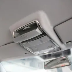 ABS front reading Lamp decoration frame sticker For Volkswagen Tiguan 2010-2016 Car-styling auto accessories