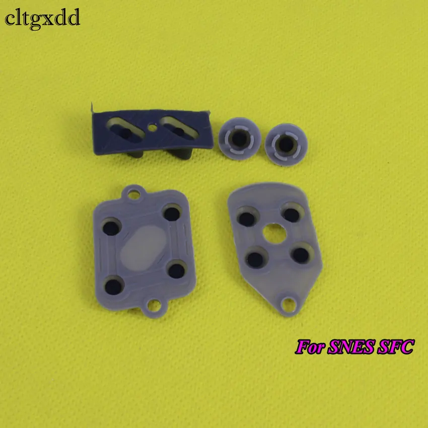 Cltgxdd 1 مجموعة ل وي برو WIIU الوسادة موصل المطاط لاصق زر الوسادة مجموعة DS لايت DSL SNES NES ل 3DS 3DSXL LL