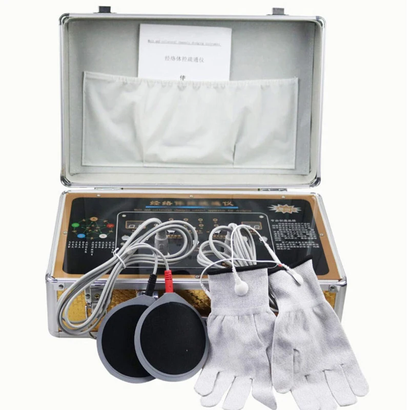DDS Bioelectricity Acupuncture Slimming Massage Microcurrent Meridian Electrotherapy Therapy for Face Body Pain Relief