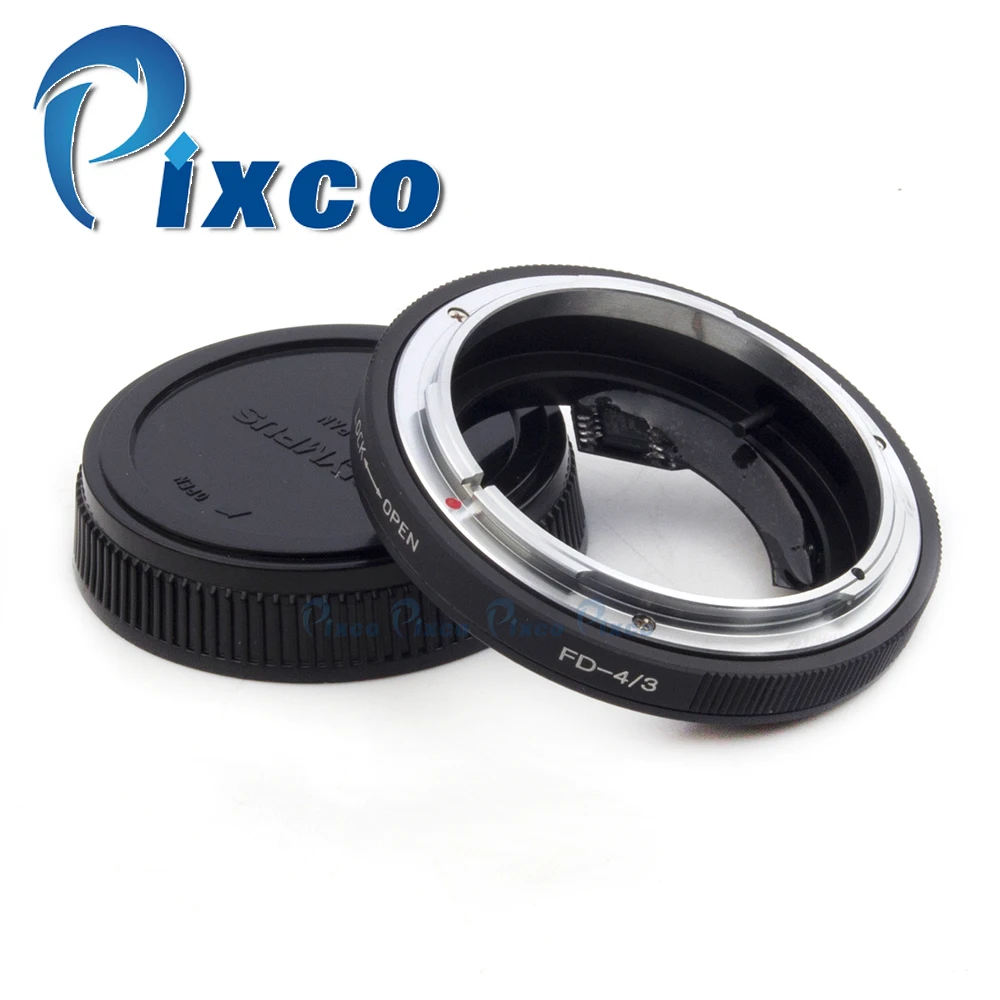 Pixco AF Confirm Non-autofocus Lens Adapter Ring Suit For Canon FD Mount to Olympus Four Thirds  E5 E7 E420 E620 E410 E51