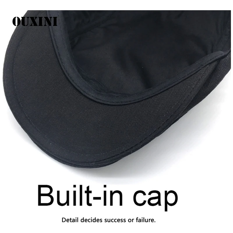 High quality Chef Fashion Men Women Beret Caps Summer Breathable kitchen hotel restaurants hat Flat Cap