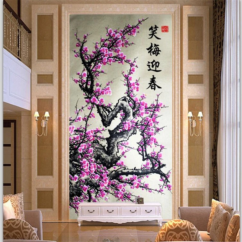 

wellyu Custom wallpaper 3d murals mood of the atmosphere laugh spring off the background wall decoration painting 3d wallpaper