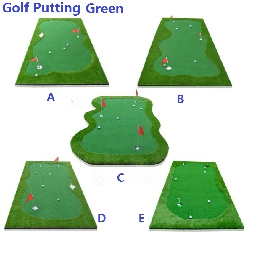 Golf green turf Synthetic Turf Custom made Golf putting mat Green turf design by yourself