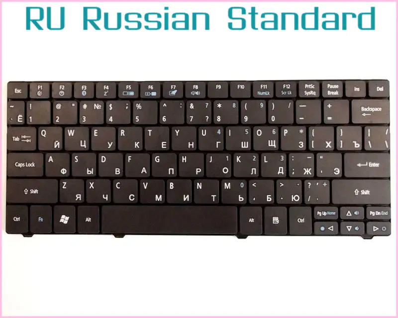 Laptop Keyboard for Acer Aspire One 1420 1420P 1420/P 1410 1410T 1551 1810 1810T 1810TZ RU Russian Version