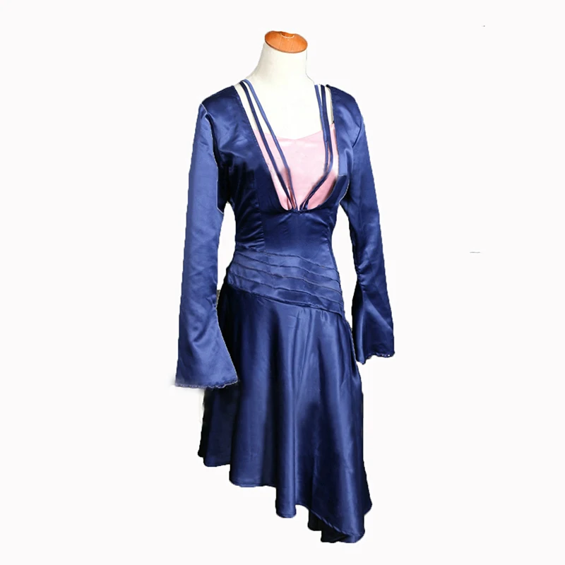 Fantastic Beasts and Where to Find Them Tina Goldstein Cosplay Costume blue dress for women 111