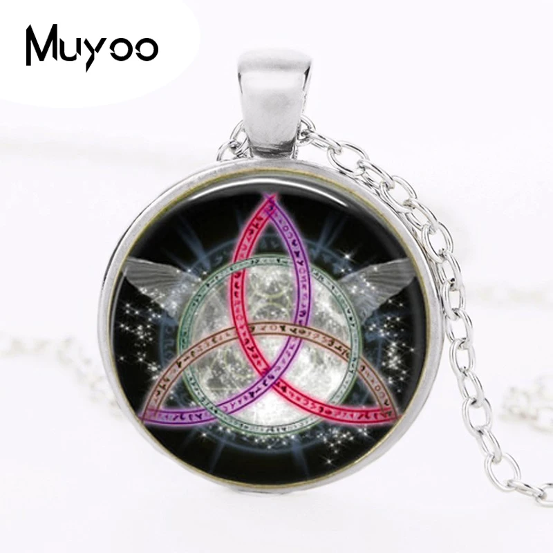 2016 fashion Bestselling Purple Pentagram Wicca witchcraft japan pendant necklace jewelry hidden charm necklaces