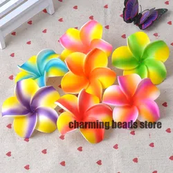 30Pcs Plumeria Hawaiian Foam Frangipani Artificial Flower For Wedding Party Decoration 7cm CP0312