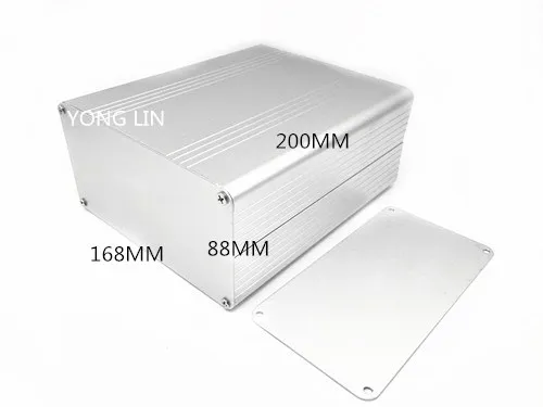 1pcs junction box 168*88-200MM/  aluminum box/DIY Chassis/Multi-function aluminum shell