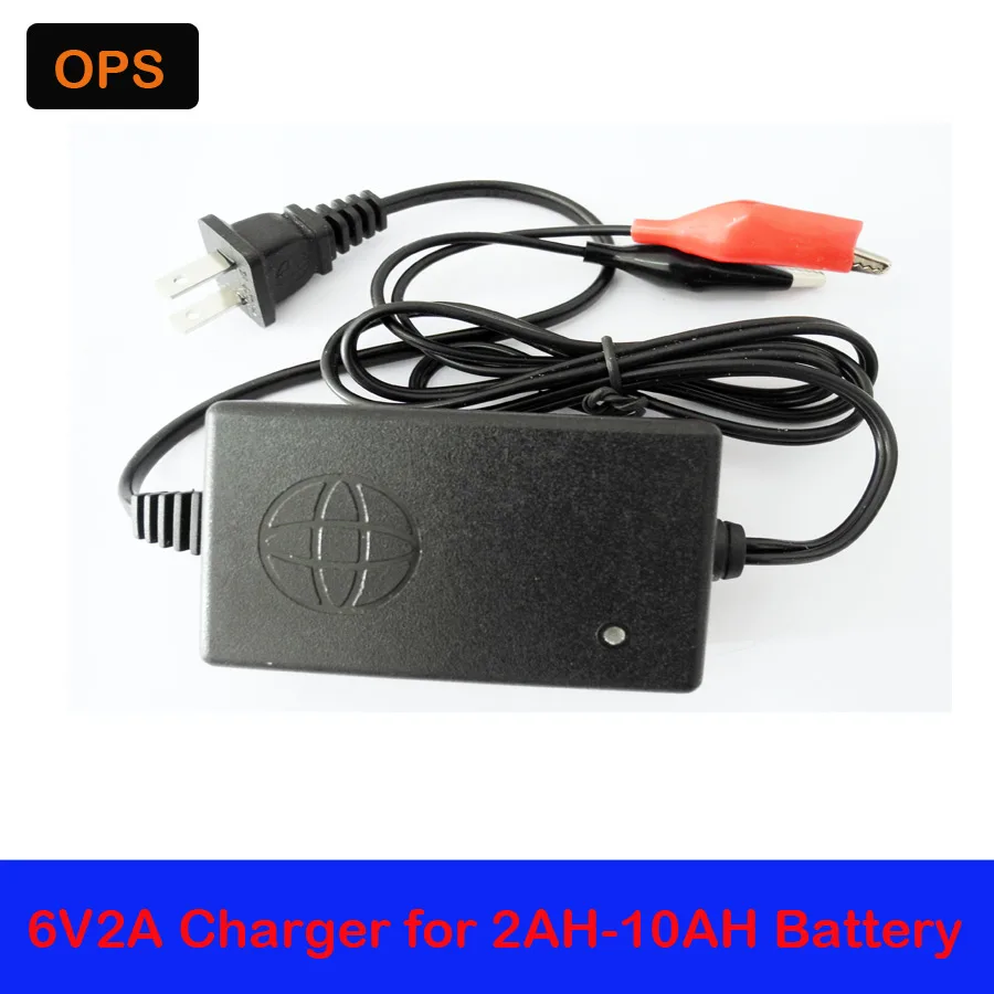Thông Minh Sạc 6V 7AH - 20AH Pin Tốt Nhất AC 100-240V Cho DC 6V 2A 2000mA Chuyển Đổi Nguồn Điện Adapter Sạc Hoa Volt