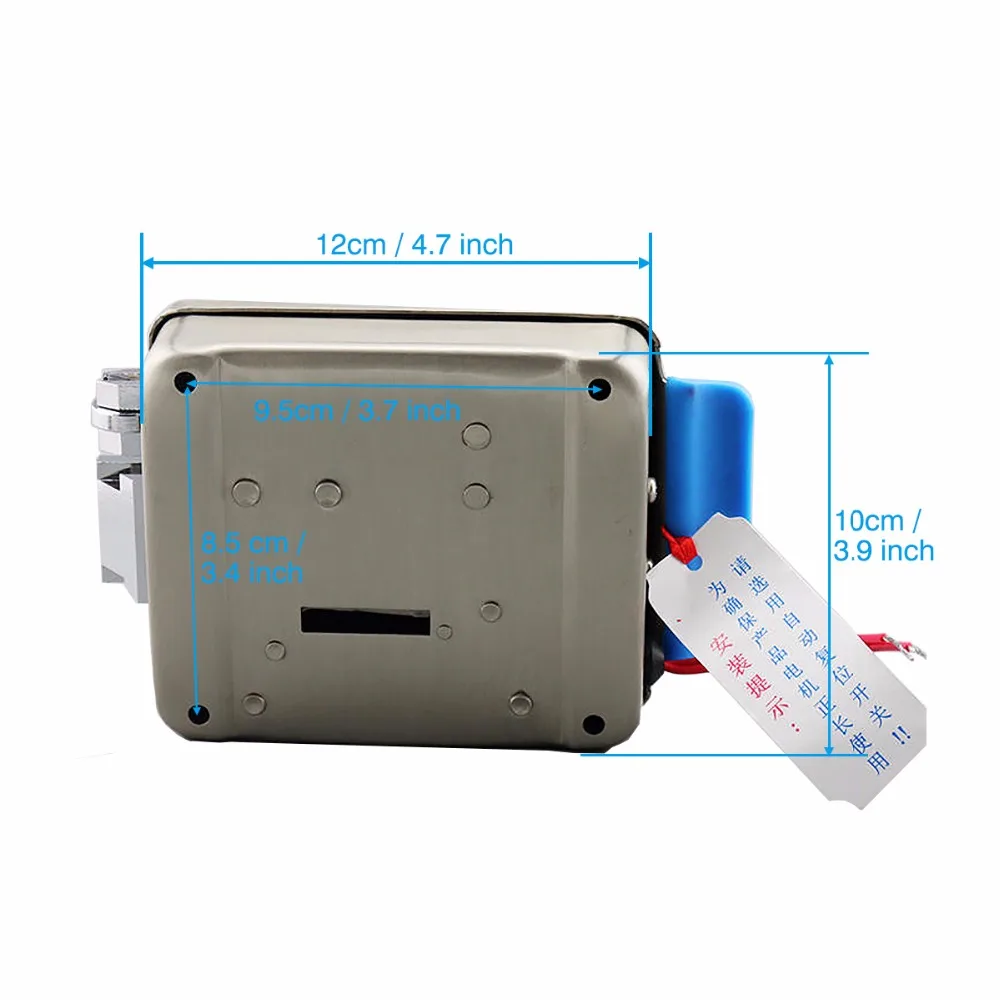 Serrure de commande électrique de haute qualité, serrure électronique en acier inoxydable, clé de haute qualité pour contrôle d'accès 12V DC, portes multiples