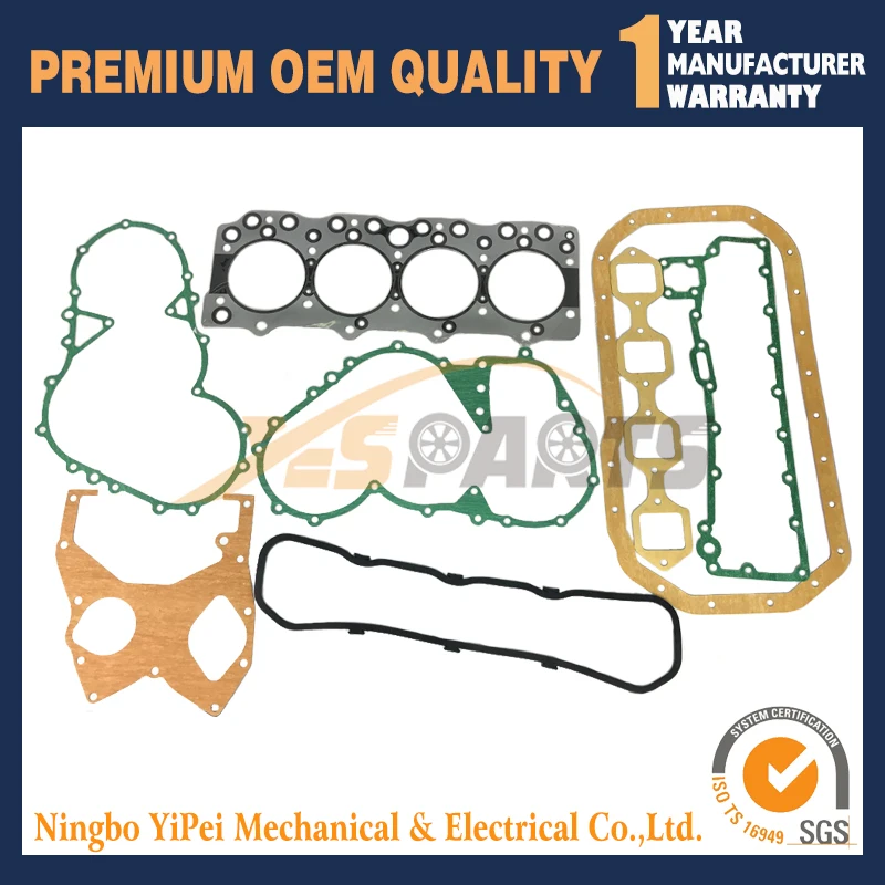 Full Engine Gasket Kit ISUZU 4BD1 4BD1T 4BD1-T EX120 EX150