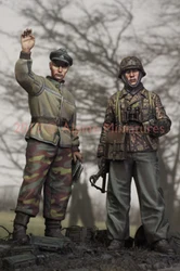 1/35 model kit resin kit LAH in the Ardennes Set #2 (2 Figures) 247 Unassembled Sculpture for Hobbyists