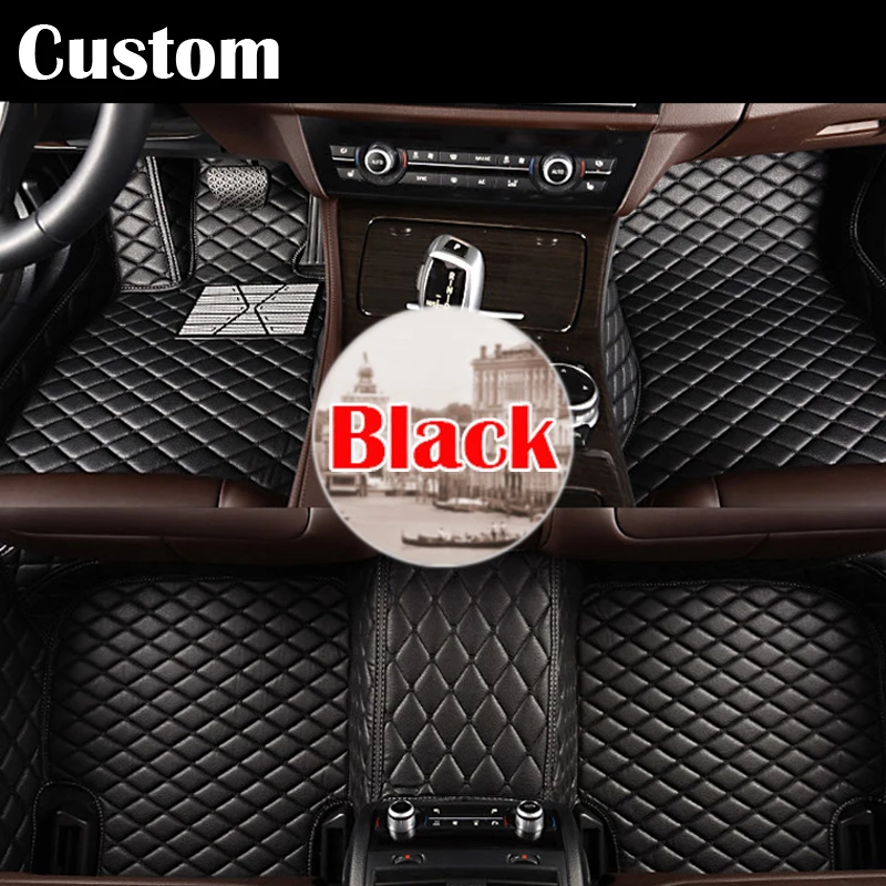 Custom fit car floor mats for Land Rover discovery 4 2011 +freelander2 2009  good quality colors , 3D car styling carpet liner