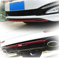 Sport Red Turbo Front and Rear Bumper Sticker Vinyl Decal for Kia K5 Optima 2011 2012 2013 2014 2015