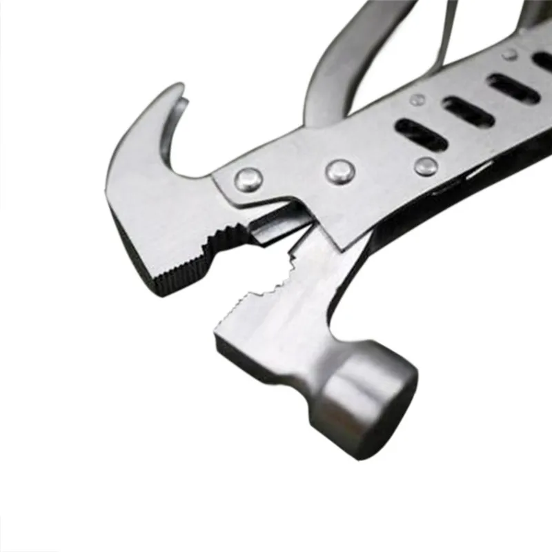 Multitool กลางแจ้งเครื่องมือ survival มีดพับไขควงค้อนมีดผสม multi-function เกียร์ DN110