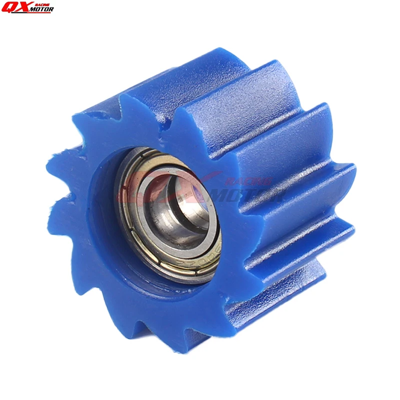 8mm 10mm Motorcycle Chain Roller Tensioner Pulley Wheel Guide for Honda Yamaha Kawasaki Kayo Bse KXF CR CRF RMZ WR YZ Dirt Bike