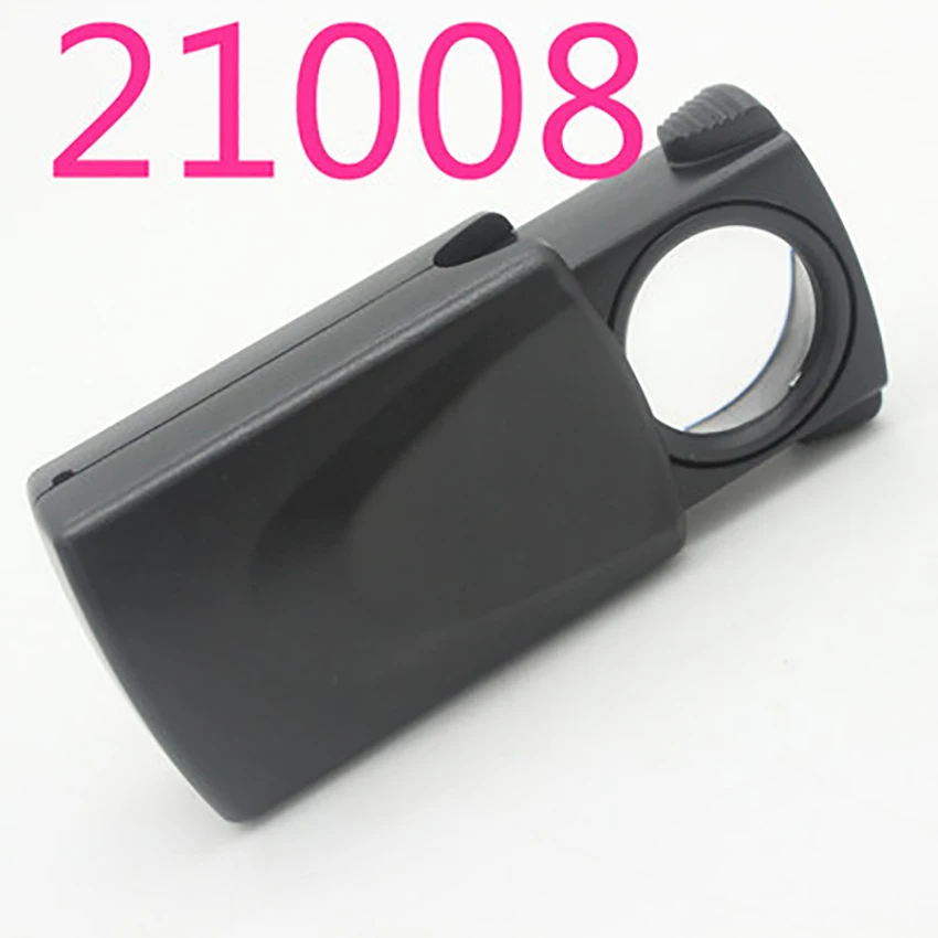 Portable 30X LED Light Magnifiers Acrylic Lens Magnifying Jewelry Appraisal/Seniors Reading/Elderly Sewing Pull Type Magnifier
