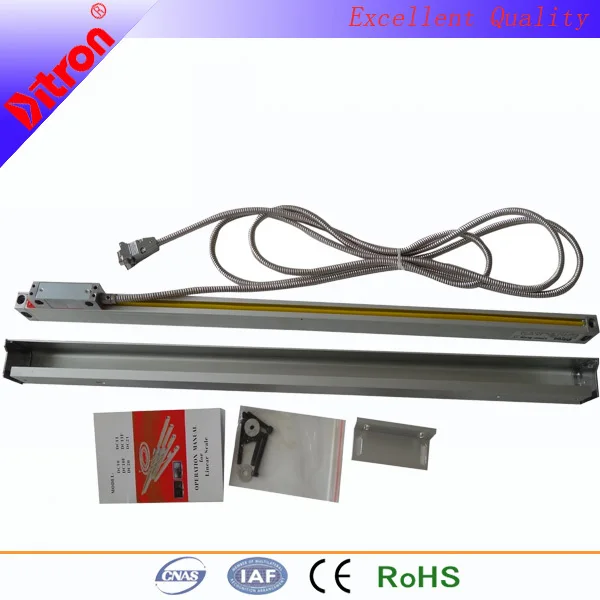 5 v Risoluzione 1 Micron 500mm-800 TTL Sensore Lineare/Lineare Scale In Vetro/di Misura Lineari