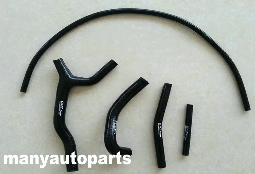 FOR Suzuki RM 250 RM250 1993 1994 1995 93 94 95 Silicone radiator hose BLACK