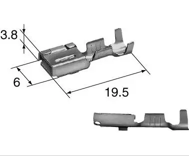 

Free shipping 50/100/200/500 pcs/lot crimping terminal for auto sumitomo connector loose terminal replacement of 8100-0661