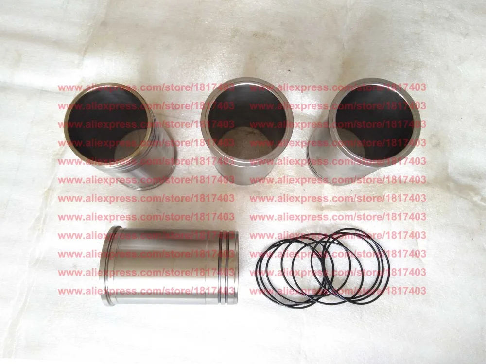 LL380-01003 Cylinder Liner + water seal ring, Laidong engine parts, LL380 / LL480