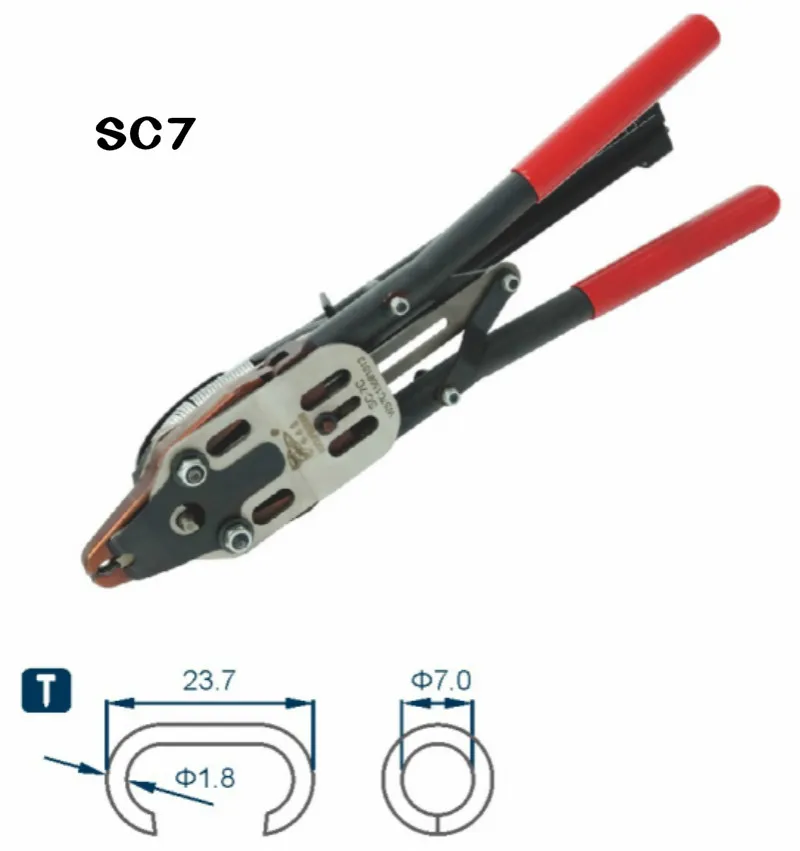 

SC7C Professional Manual Hog ring plier C-Ring NAILER C Nailer Outdoors Portable free shipping