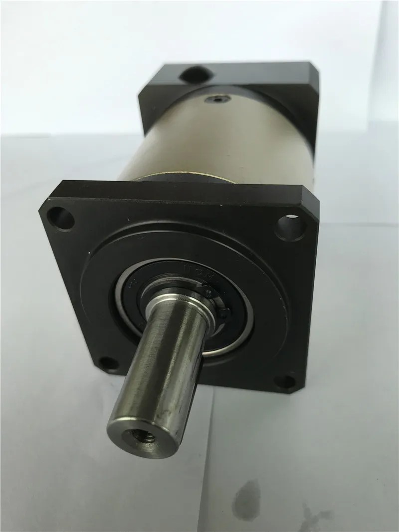 8 arcmin Economical planetary gearbox reducer 15:1 to 100:1 for NEMA34 86mm stepper motor input shaft 14mm diameter