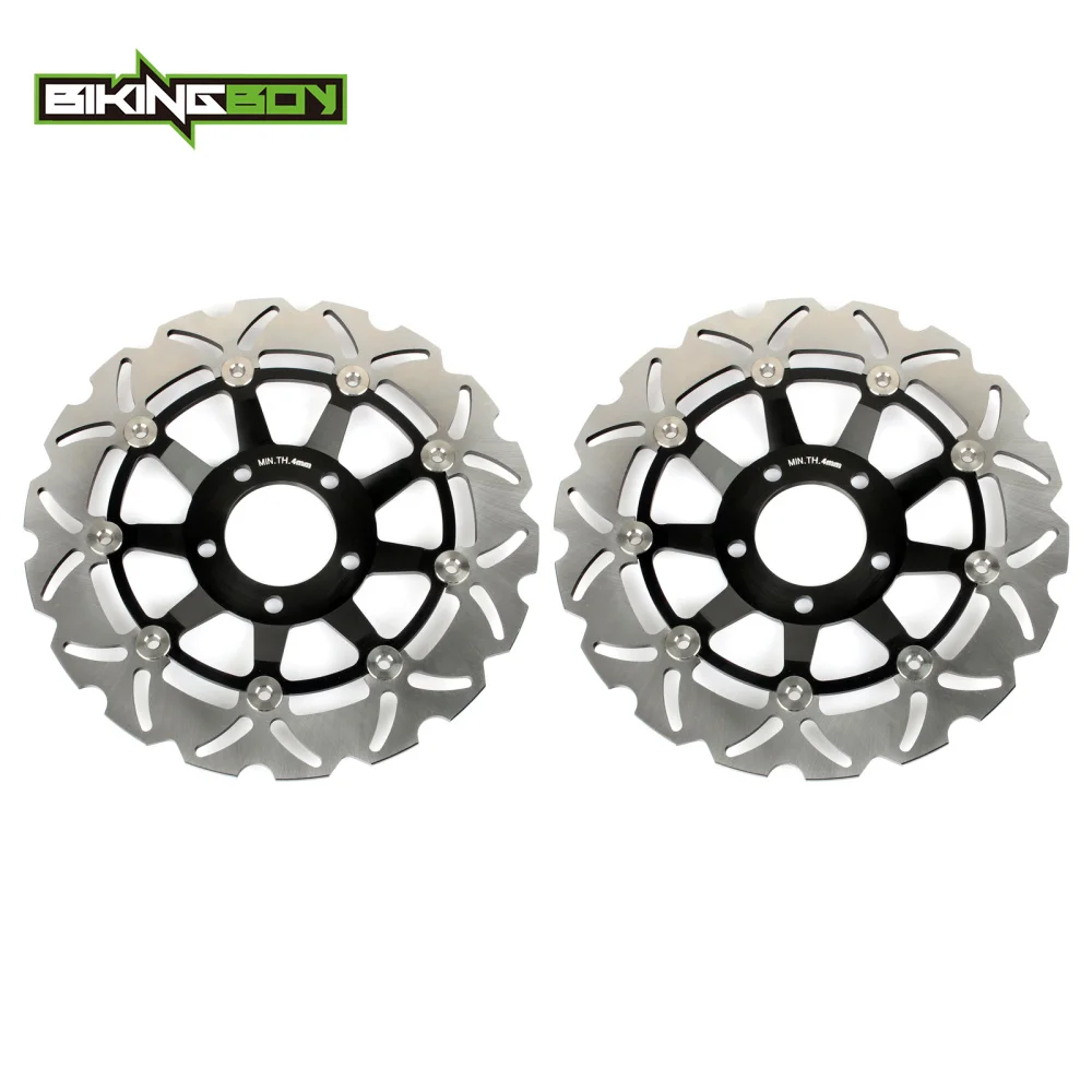 BIKINGBOY Front Brake Discs Rotors For Bandit GSF 600 95-04 02 GSF 600 / S 94-04 GSX600F 89-03 GSX750F 98-03 99 00 GSX 750 89-92