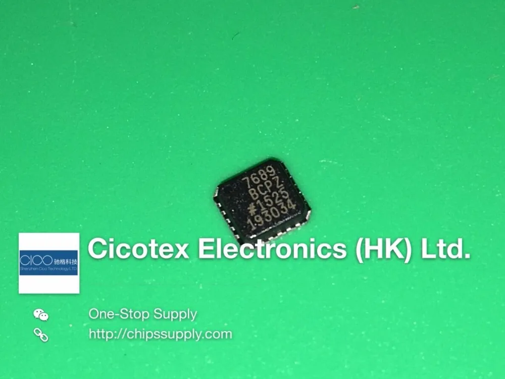 

AD7689BCPZ LFCSP20 IC ADC 16BIT 250KSPS 8CH 20LFCSP 7689BCPZ 7689 BCPZ