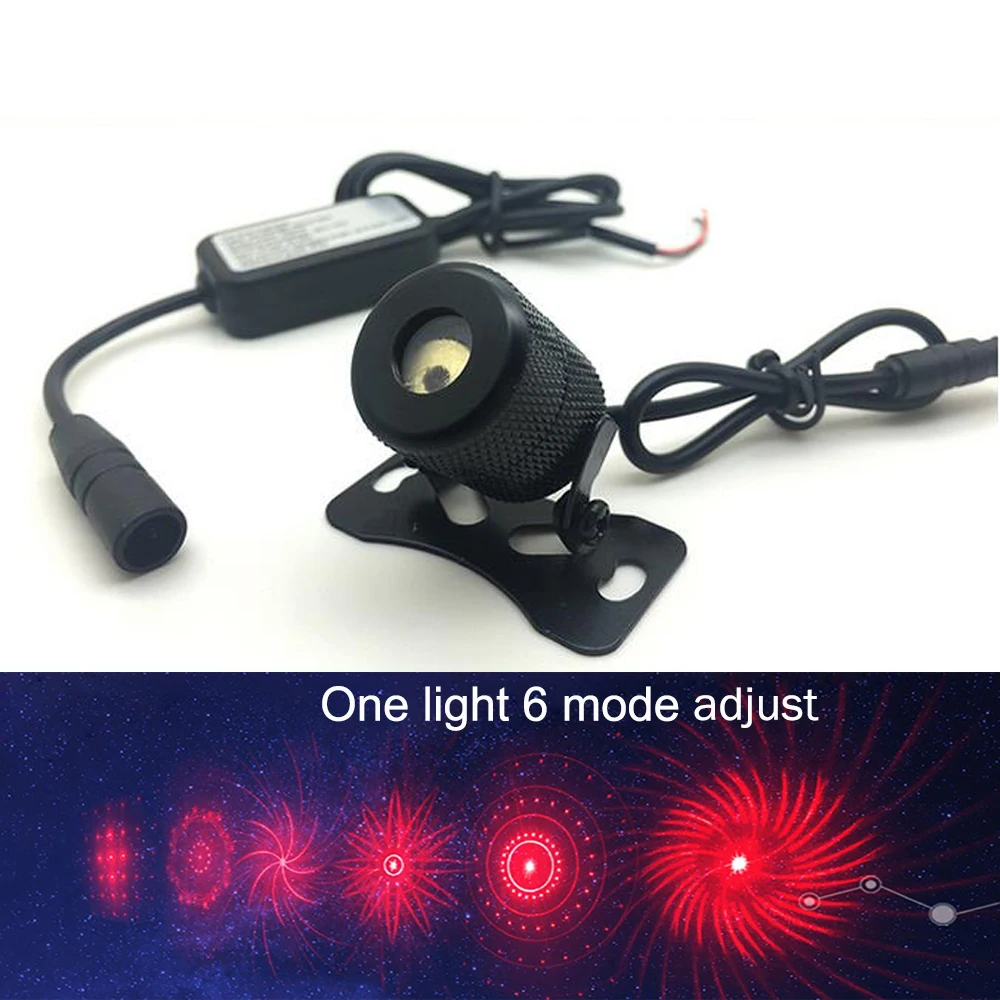 

YSY Anti Collision Rear-end Car Laser Tail Fog Light Lamp Brake Parking Lamp Rearing Warning Project 6 mode Transform Freely