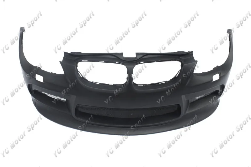 Car Accessories FRP Fiber Glass VRS Style Front Bumper Fit For 2009-2011 E92 E93 LCI Front Bumper with Lip