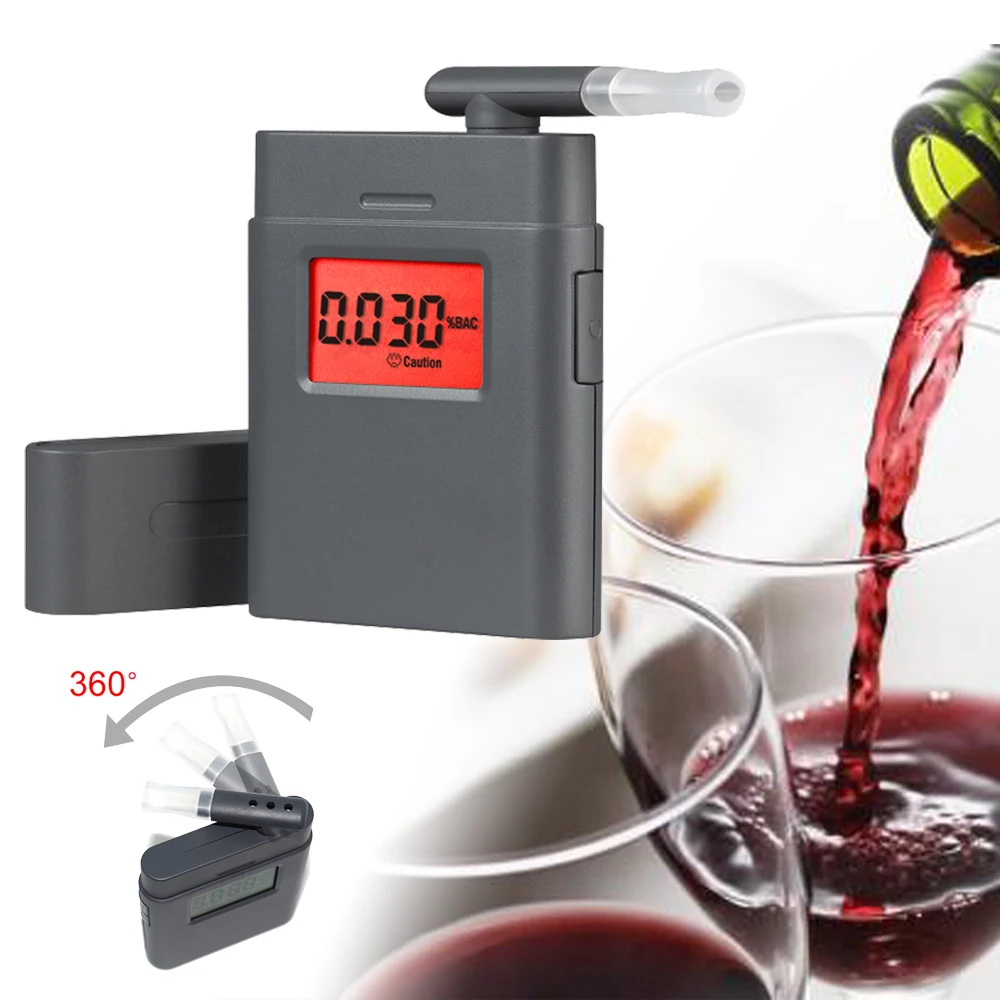 AT-838 CE Fashion high accuracy mini Alcohol Tester,breathalyzer ,alcometer ,Alcotest remind driver safety in roadway