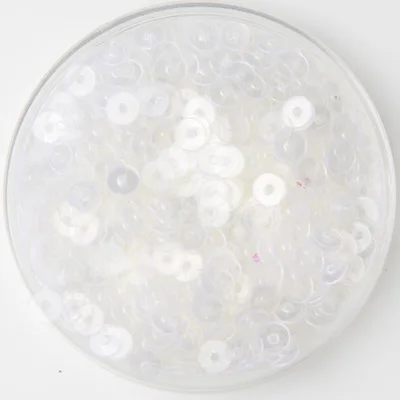 50g/lot 5mm Transparent Sequins Loose Flat Round Bridal DIY Accessories Transparent New Arrival Confetti