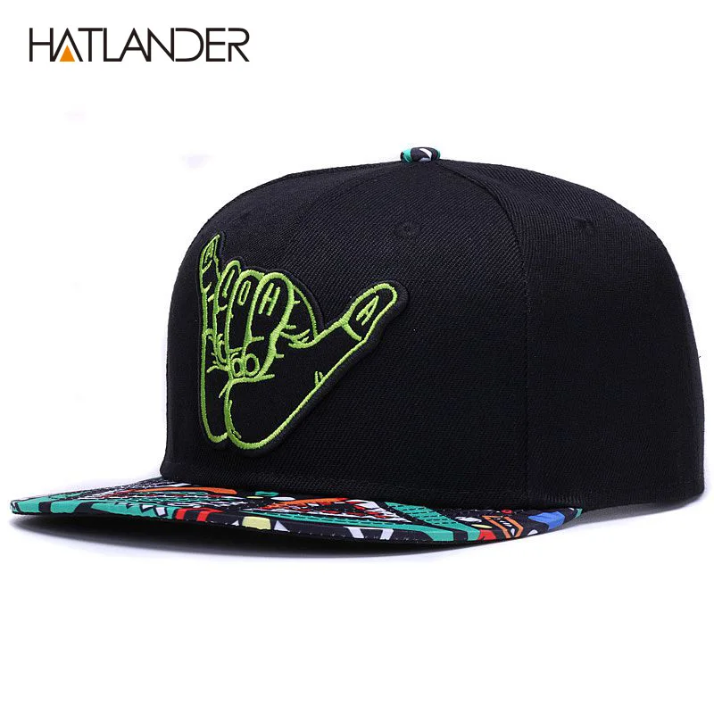 [HATLANDER]Brand Embroidery Retro baseball caps for men women bone snapbacks kenka black sports hats street art hip hop cap hat