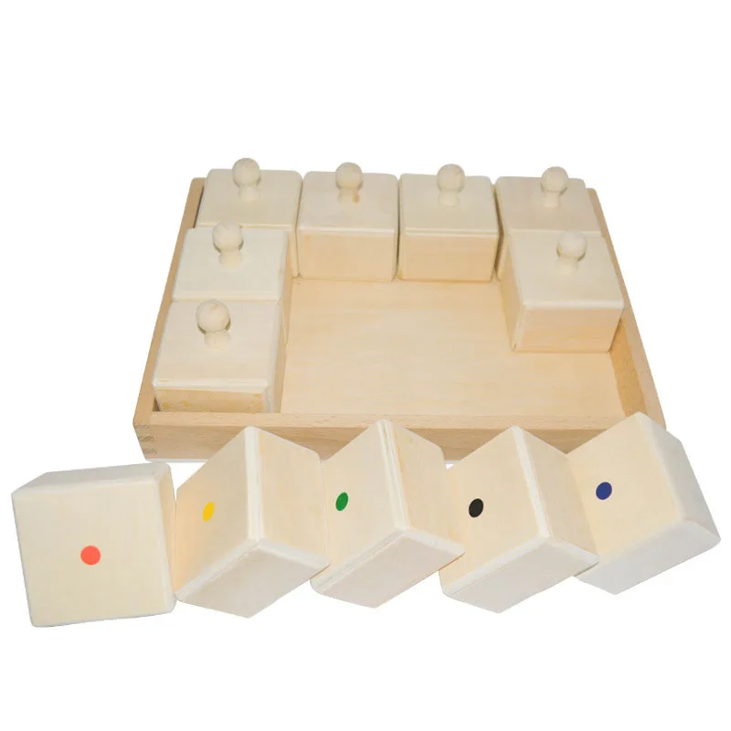 Montessori Auditory Box Montessori teaching aids wooden toys Kindergarten sound identification children early education puzzle