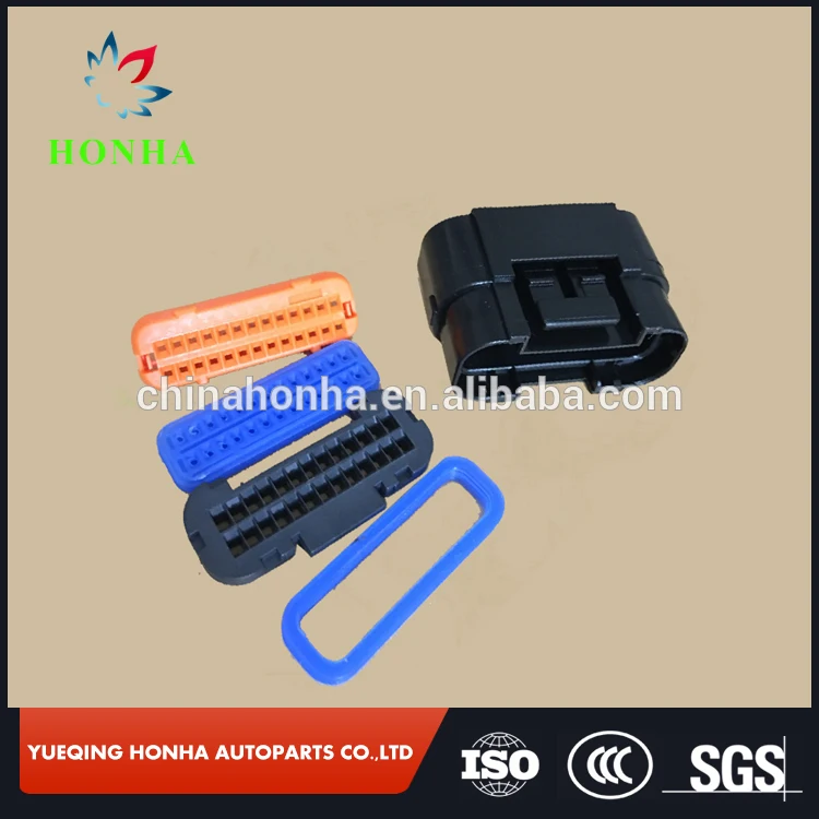 

FREE shipping 5 pcs 26 Pin/way female car computer version connector,FCI replacement parts, ECU plug