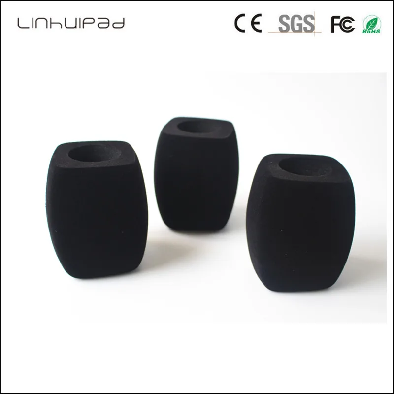 3 اللون quadrilate مقابلة هيئة التصنيع العسكري رغوة الزجاج المحمولة الزجاج الأمامي للتلفزيون محطة البث الفيديو Mic الداخل: Diamete 4 سنتيمتر