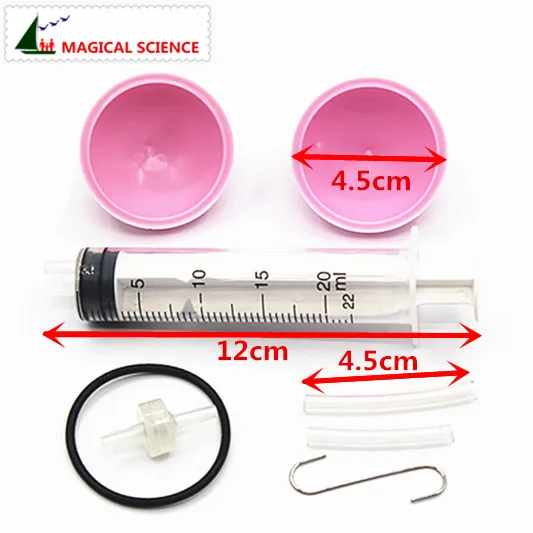 wholesale physics science homemade Magdeburg hemispheres DIY material,home school educational kit for kids students,