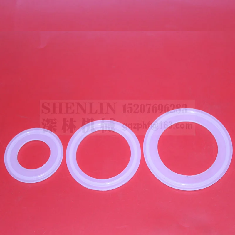 Silicone Oring of Piston Flat Gasket of Disk Connector Wihte Food grade Seal Ring SHENLIN Filling Machine Accessory kit