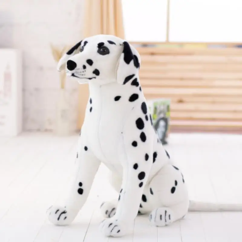 Lifelike plush toy Giant Dalmatian Stuffed Animals Dog Plush Toys Gift For Children