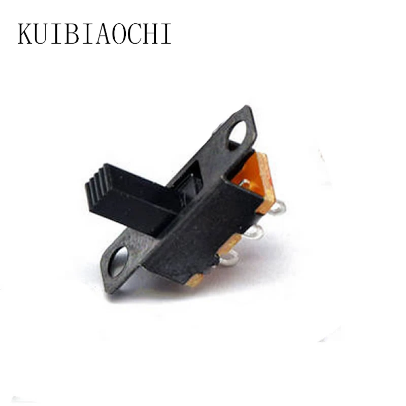 50pcs/lot SS12F15VG6 Micro Slide Switch 3PIN 2 Position 1P2T ON-OFF Toggle Switch Handle high 6mm