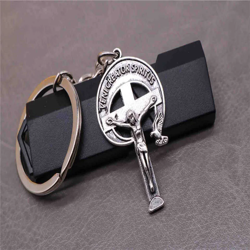 Multi Style Religious Jesus Cross Key Chain Jesus Cross Medal Key Chain Car Key Chain Orb Gift