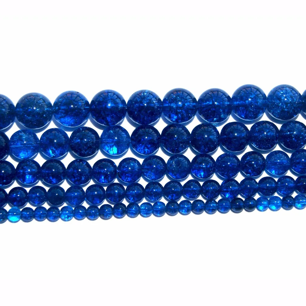 Wholesale 4 6 8 10 MM Natural Stone Crystal Agates Turquoises Round Beads For Jewelry Making Diy Necklace Bracelet Earrings