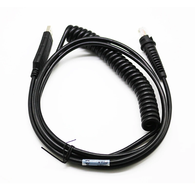 New USB 3M Coiled Cable with Chip Compatible For Honeywell IT3800 Scanner Reader