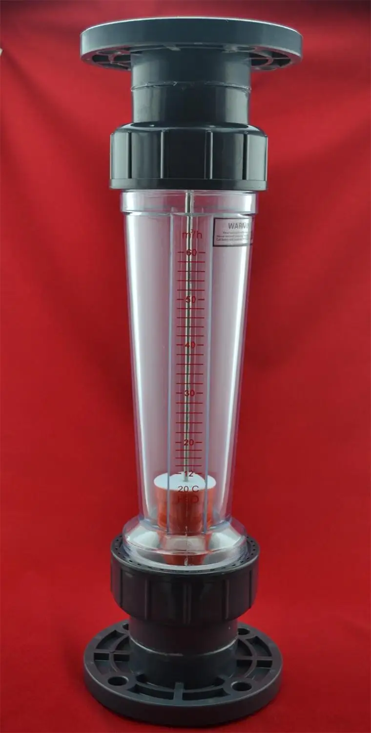 LZS-125 flanged plastic tube series  rotameter  flow meter