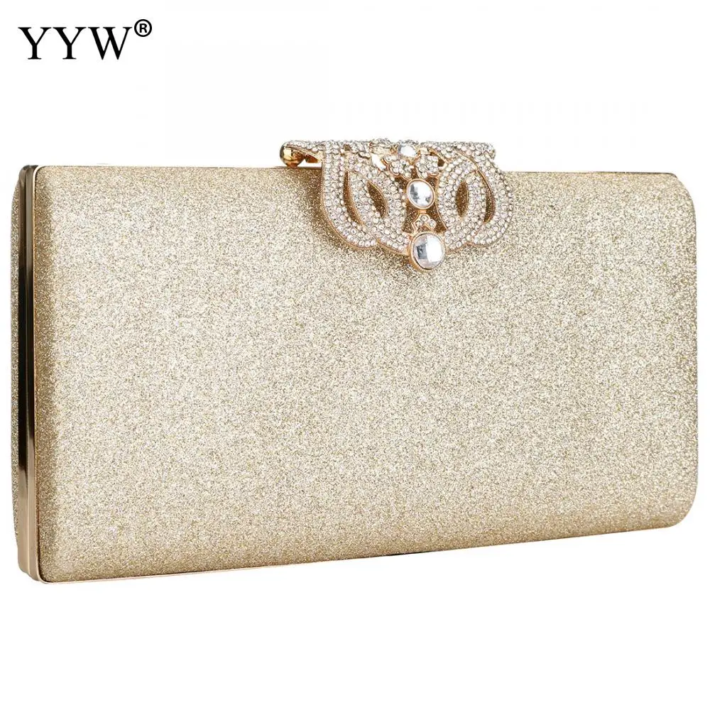 sequin Clutch Bags for women 2019 evening  clutches purse female elegant party bag  with chain rhinestone shoulder bag wallet