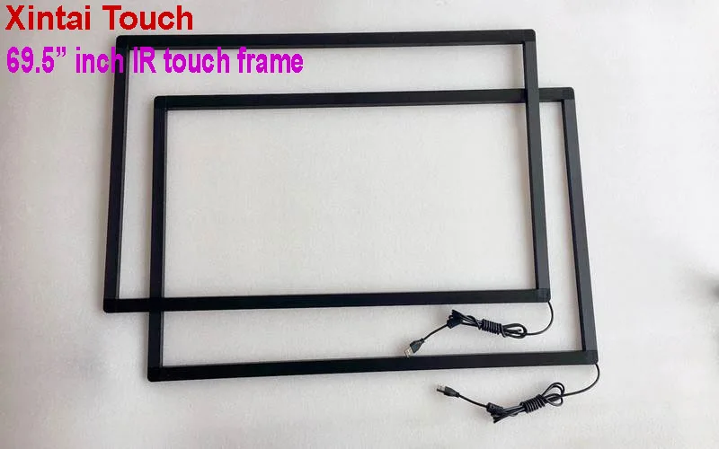 

Xintai Touch 69.5 inch 10 points IR touch frame with glass fast shipping,USB port, Plug and Play