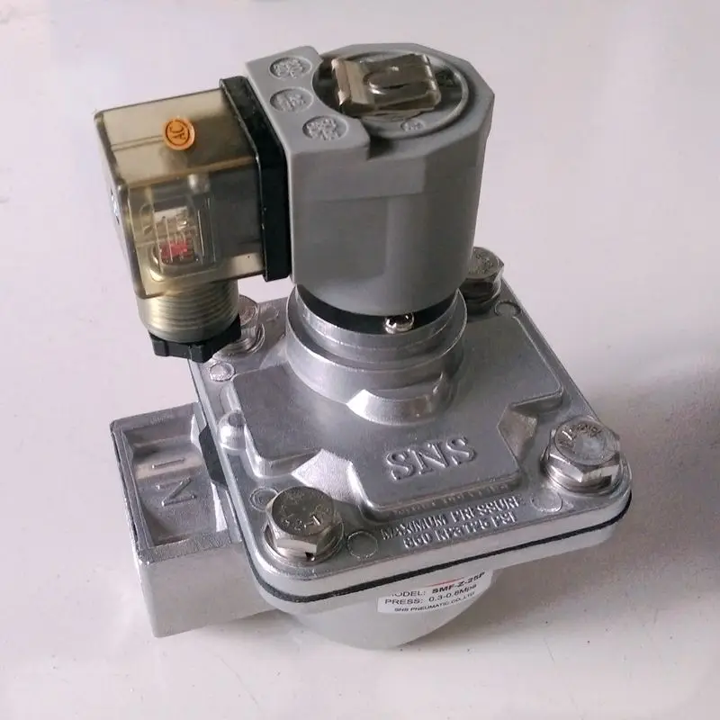 SMF-Z-25P Right Angle Type 1'' Pulse Valve AC220V   DC24V