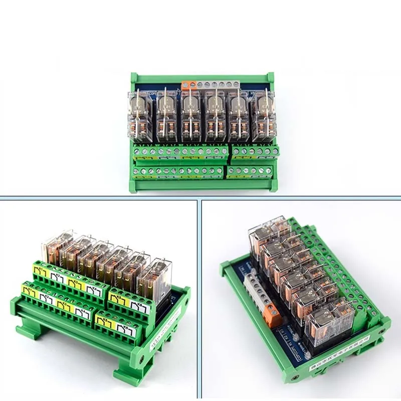 6-way relay module G2R-2 PLC amplifier board relay board relay module 24V12v compatible NPN/PNP