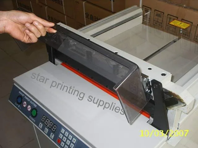 Electric digital paper cutter 17.7'' Automatic guillotine 450mm